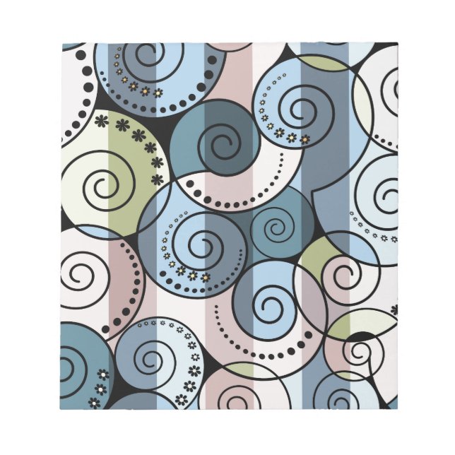 Retro, Spirale Notizblock (Vorderseite)