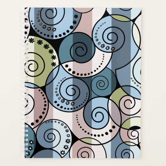 Retro, Spirale Planer (Vorderseite)
