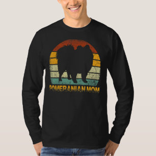Retro Spitz Mama Dackel Hundebesitzer Mutter Haust T-Shirt