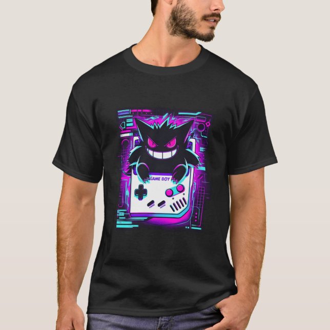 Retro Spooky boy girl T-Shirt (Vorderseite)