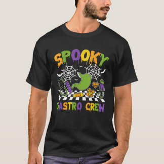 Retro Spooky Gastro Crew Gastroenterologie Kranken T-Shirt