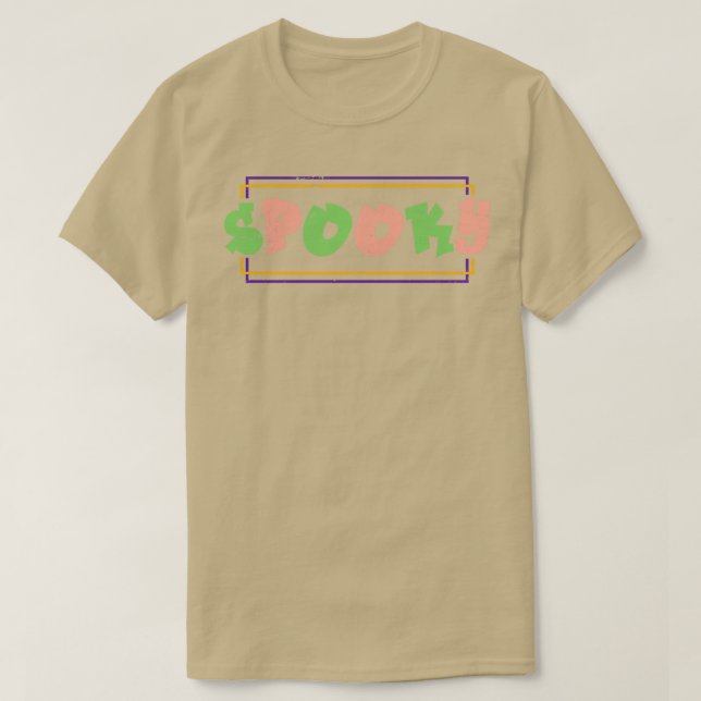 Retro Spooky Halloween T-Shirt (Design vorne)