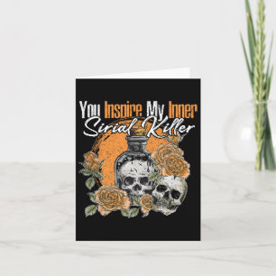 Retro Spooky Season - Sie haben mein internes Seri Karte