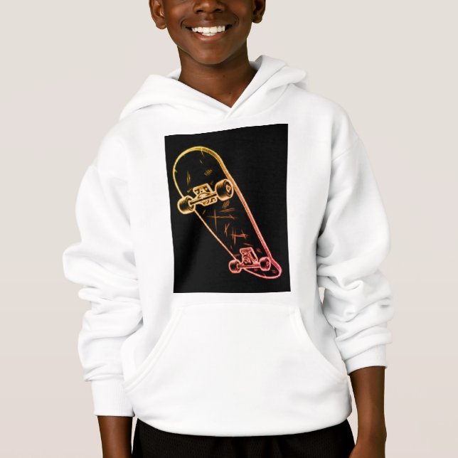 Retro-Sport Hoodie (Vorderseite)