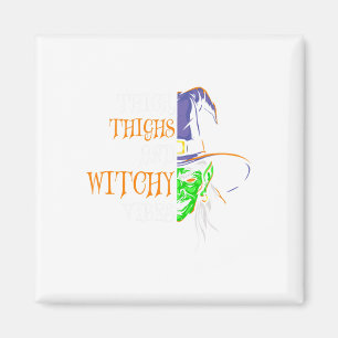 Retro Spray Tan Artist Halloween Ghosts Sif Ta Magnet