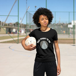 Retro spricht mit mir Cooles Geisterhaus T-Shirt