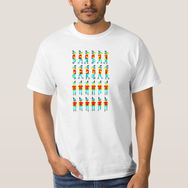 Retro Sprites T-Shirt (Vorderseite)