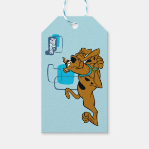 Retro Squares Scooby-Doo ablegen Geschenkanhänger