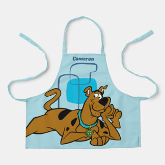 Retro Squares Scooby-Doo ablegen Schürze