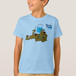 Retro Squares Scooby-Doo ablegen T-Shirt