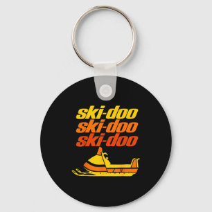 Retro-Srt-Zitat Ski Doo Vintage-Schneemobile Lusti Schlüsselanhänger