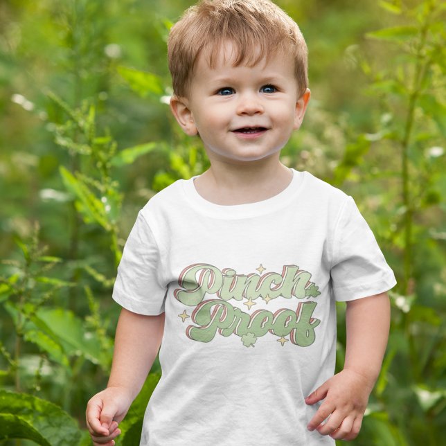 Retro St Patricks Day Pinch Baby T-shirt (Von Creator hochgeladen)