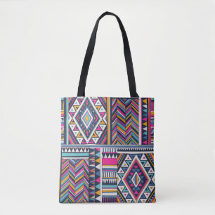 Retro-Stammes, Vintages geometrisches Muster.