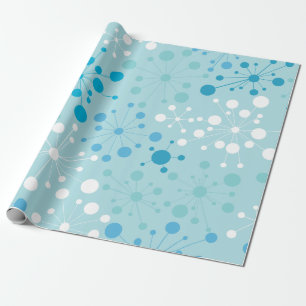 Retro Starburst-Geschenkpapier Geschenkpapier