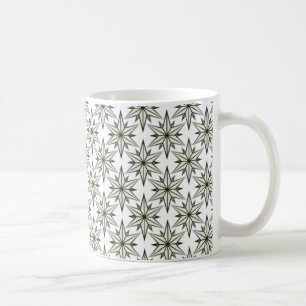 Retro Starlight Tasse, Schwarzweiß Tasse