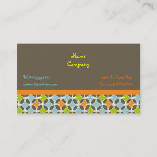 Retro-Stars-Design-Profilkarten Visitenkarte