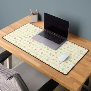 Retro Stars Desk Mat Schreibtischunterlage