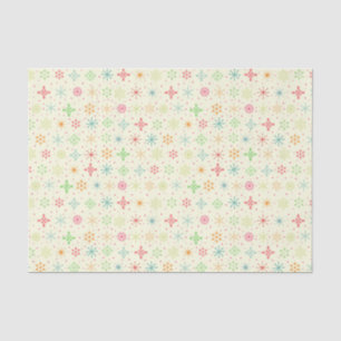 Retro-Stars-Papiere Seidenpapier