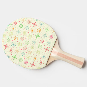 Retro Stars Ping Pong Paddle Tischtennis Schläger