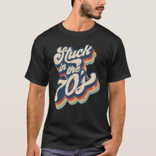 Retro steckt im 70er der 1970er Jahre Geborenen Vi T-Shirt