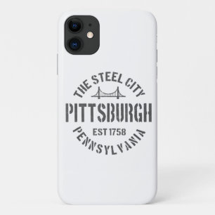 Retro Steel City Pittsburgh Pennsylvania Yinz vint Case-Mate iPhone Hülle