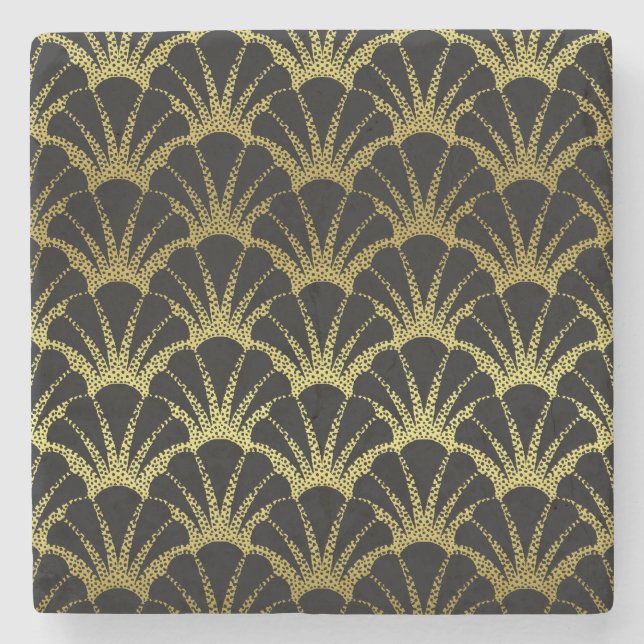 Retro Steinuntersetzer (Vorderseite)