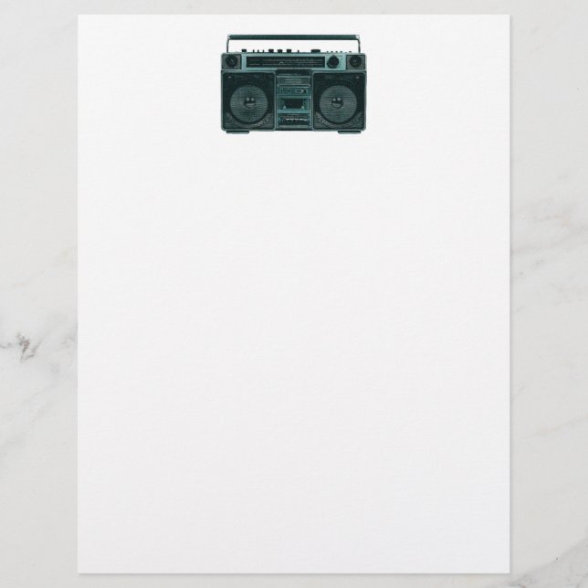 Retro-Stereo-Letterhead (Vorderseite)