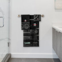 Retro Stereo System Black