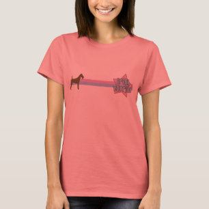 Retro Stern-irischer Terrier-T - Shirt
