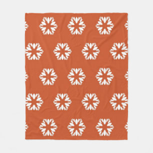 Retro-Sternenmuster Boho-Dekor Fleecedecke