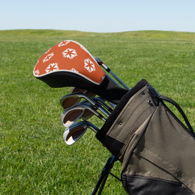 Retro-Sternenmuster Boho-Dekor Golf Headcover (In SItu)