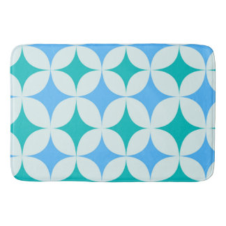 Retro-Sternexplosionen-Muster Mitte des Jahrhunder Badematte