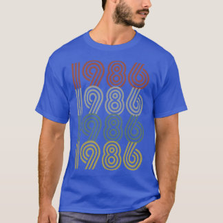 Retro-Stil des Jahres 1986 T-Shirt