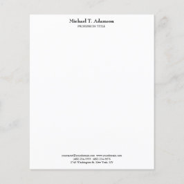 Retro-Stil Elegant Schlicht, einfach und weiß