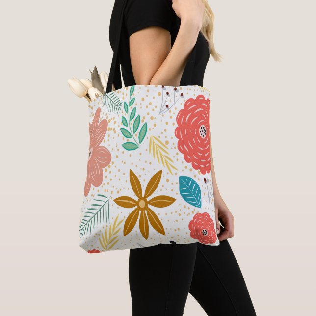Retro Stil Frühlingsblumen (Von Nahem)