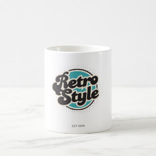 Retro-Stil Kaffeetasse