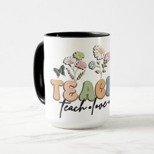 Retro-Stil-Lehrer Tasse