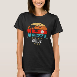 Retro-Stil-Rentner-Gag-Idee Rentner-Führer T-Shirt