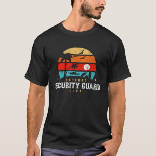 Retro-Stil-Rentner-Gag-Idee Rentner-Sicherheit T-Shirt