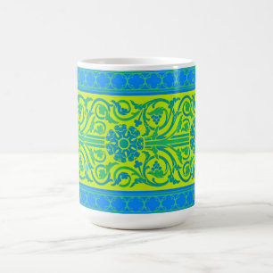 Retro-Stil Tasse im Stil der 70er Jahre