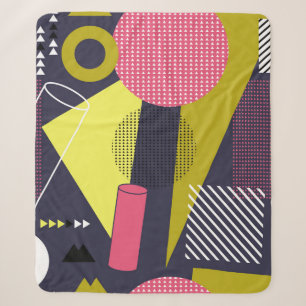 Retro-Stil-Textur, Musterdesign. Kunst,abstrakt, Sherpadecke