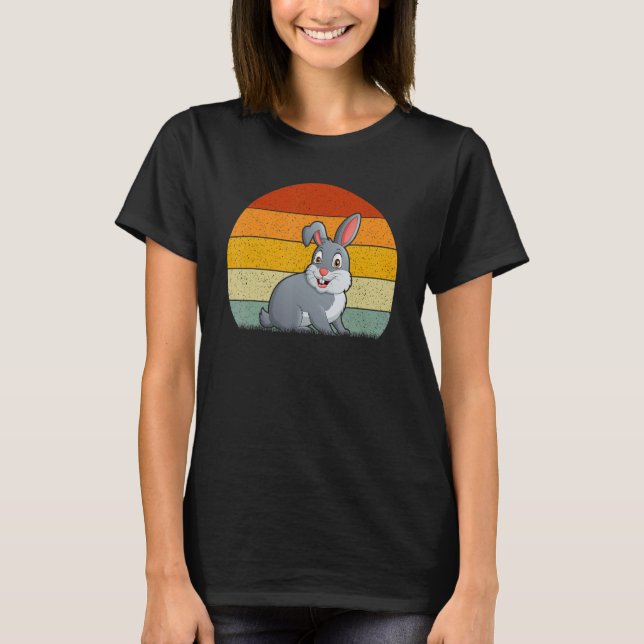 Retro-Stil Vintag T-Shirt (Vorderseite)