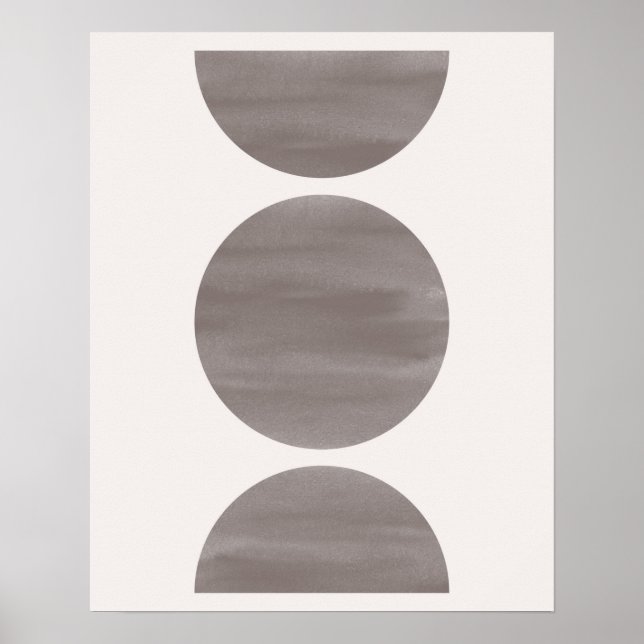 Retro-Stil. Vintage Mitte des Jahrhunderts Poster (Vorne)