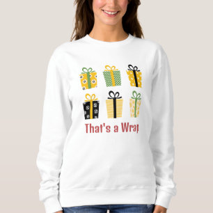 Retro-Stil Weihnachtsgeschenke Anpassbare Weihnach Sweatshirt