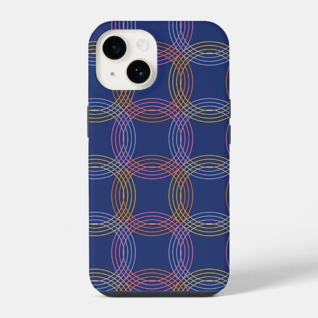 Retro-Strahlung iPhone Hülle (Rückseite)