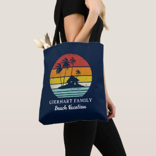 Retro-Strand-Familien-Urlaub am Meer Skript