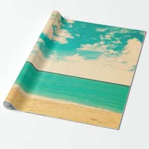 Retro Strand, Retro, Poster, Foto, Hintergrund Geschenkpapier