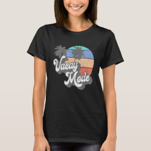 Retro-Strand-Surfen im Vintage 70er Aloha-Urlaubsm T-Shirt