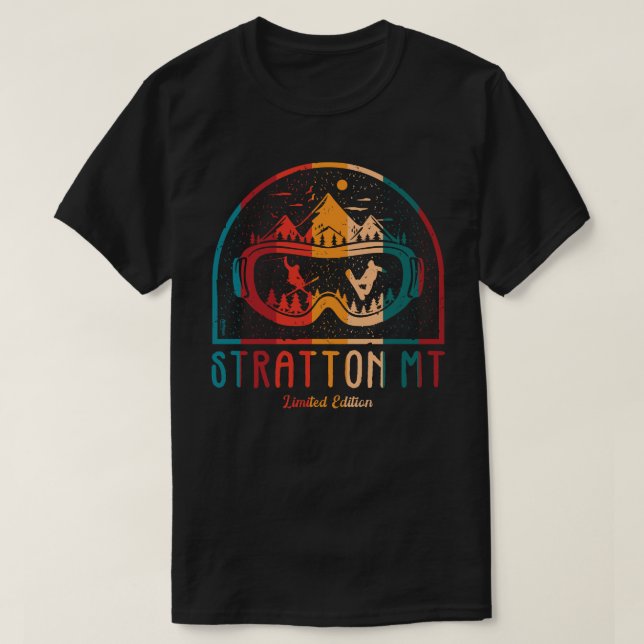 Retro Stratton T - Shirt (Design vorne)