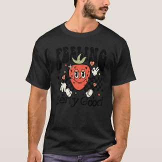 Retro Strawberry Gefühl Berry Gute Idee T-Shirt